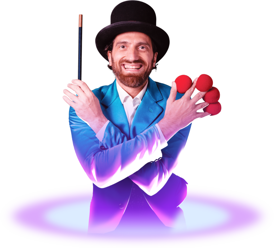 The Great Armando smiling